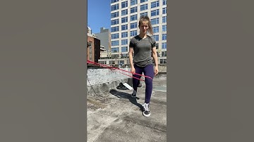 Band Anti-Rotation Split Squats