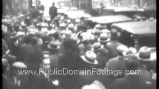 Al Capone Sentenced to Jail Archival Footage PublicDomainFootage.com