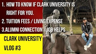 Why Choose Clark University | Tuition Fees and Living Expenses | Alumni network |  #VJSNAPP #USA