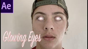 How to Make a Glowing Eyes Effect in After Effects! (After Effects Tutorial)