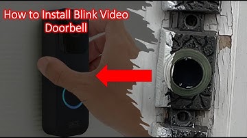 Blink Video Doorbell WIRED | WIRELESS Install and Setup /w Corner Mount
