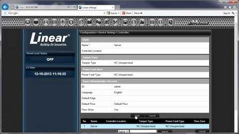 e3 Series: Setup Wizard Default Page