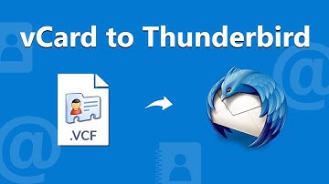 How to Import vCard Contacts to Thunderbird Address Book - Guide