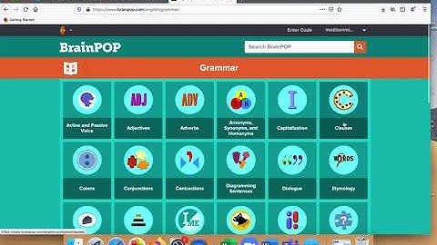 Brain Pop -Embed a link