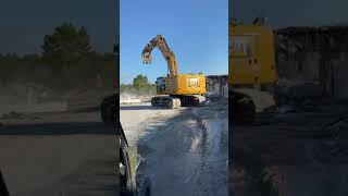 Atlantic Coast Dismantling Razes Former Raytheon Plant in Massachusetts