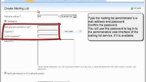 Plesk Panel 11 - Setting Up Mailing Lists.mp4
