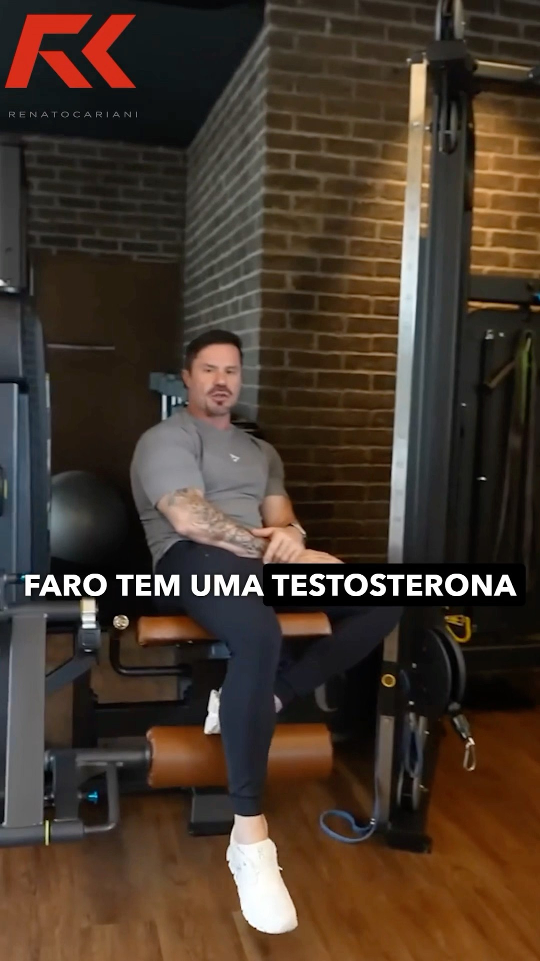 CARIANI REVELOU O NÍVEL DE TESTO DO RODRIGO FARO! #renatocariani #rodrigofaro #testosterona #exame
