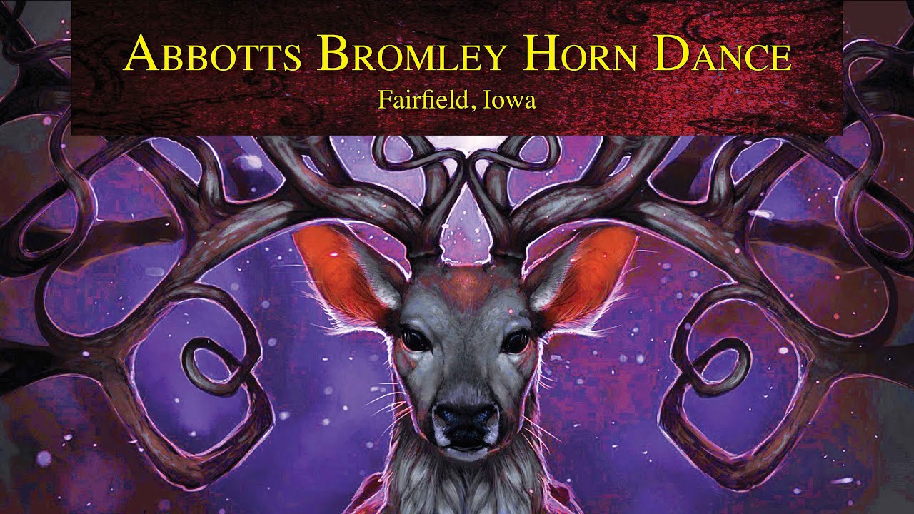 Abbots Bromley Horn Dance • Fairfield, Iowa • December 21, 2022