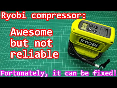 Ryobi compressor: planned obsolescence and how to fix it