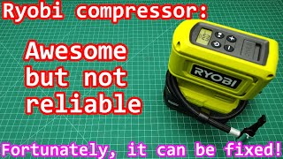 Ryobi compressor: planned obsolescence and how to fix it