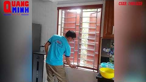 Ngăn muỗi, côn trùng triệt để với cửa lưới chống muỗi Quang Minh/ CSKH Toàn quốc: 1900 0282