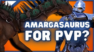 Is The Amargasaurus Good For PvP + Taming Tricks Ark Lost Island