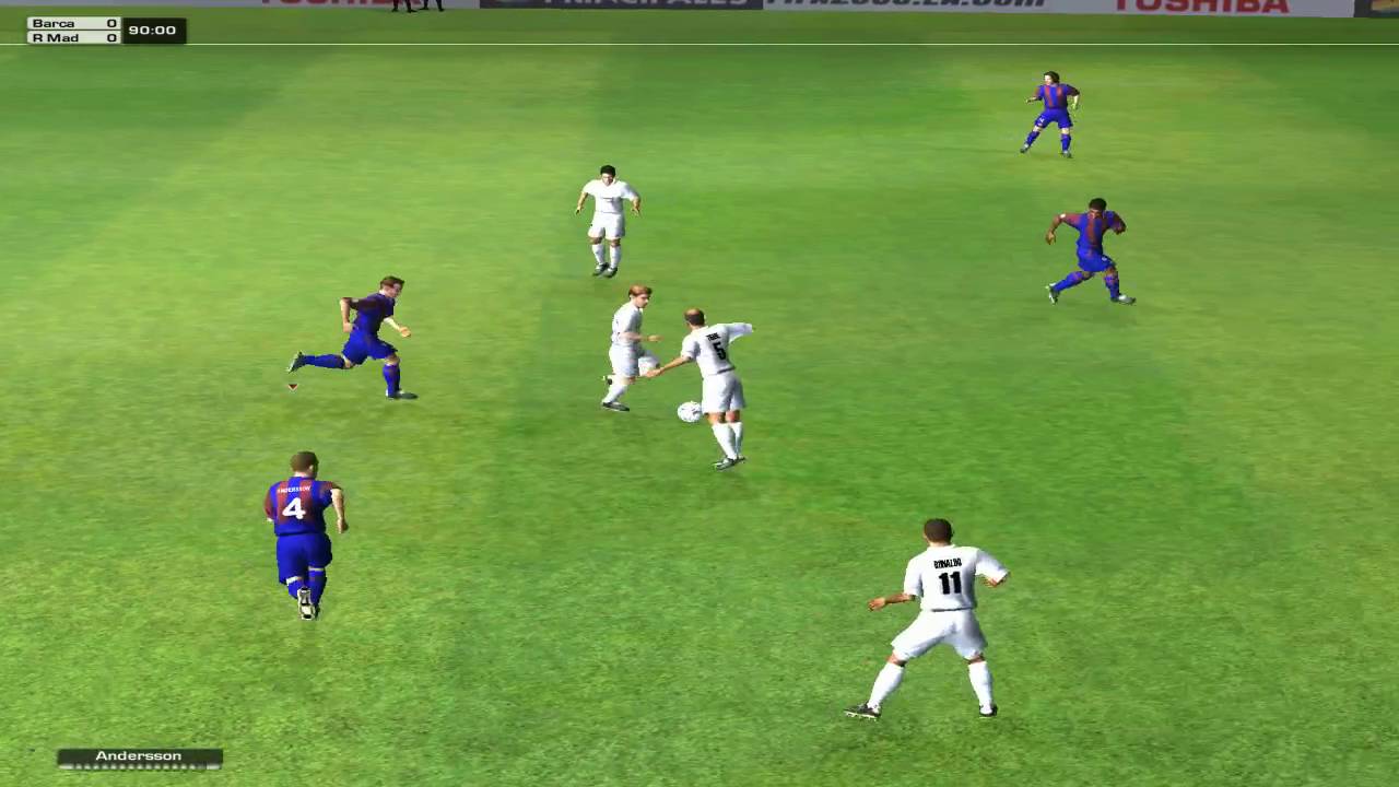 FIFA 03 Barcelona-Real Madrid - YouTube