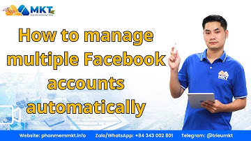 How to manage multiple Facebook accounts automatically