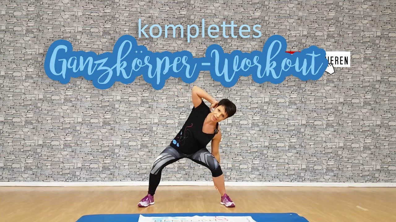 komplettes Ganzkörper - Workout | ohne springen - YouTube