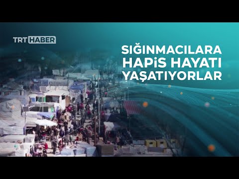 Yunanistan'da sığınmacı kampları hapishane gibi