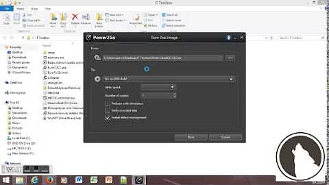 Mounting and burning ISOs only using Windows 8.1
