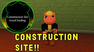 InfectedDevelopers Piggy RP Remastered - CONSTRUCTION SITE (Good Ending) | Roblox