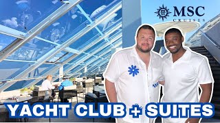 MSC World America Yacht Club Tour - Inside the Most Luxurious Suites at Sea