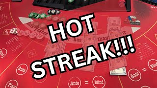 ULTIMATE TEXAS HOLD 'EM in LAS VEGAS! HOT STREAK!!! 🔥🔥#winning #poker screenshot 2