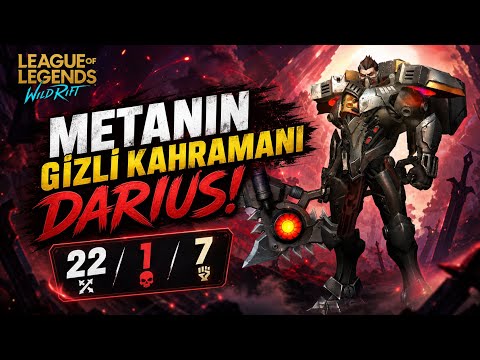 METANIN GİZLİ KAHRAMANI DARIUS JUNGLE! İNANILMAZ GÜÇLÜ- Lol Wild Rift