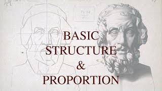 Greek Sculpture Cast Drawing  step by step guide to face structure and proportion for beginners