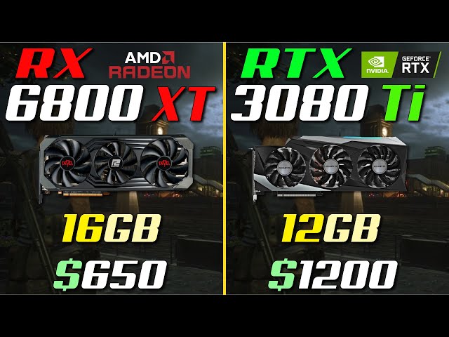 RTX 3080 Ti vs. RX 6800 XT