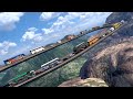 World’s Most Dangerous Roads | Deadly Roads | Bus cars vs suspensión bridge |