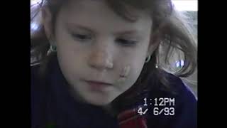 Dyeing Easter Eggs 1993