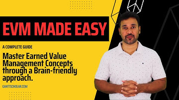 Earned Value Management (EVM) Made Easy - PV, EV, AC, SV, CV, SPI, CPI, TCPI, BAC, EAC & ETC