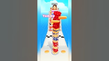 Pancake Run🥞🎂GameplayWalkthrough New Update Level-18 #shorts