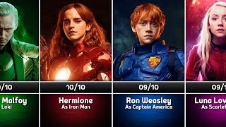 Harry Potter characters As Marvel Characters