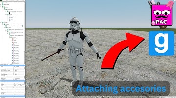 How to Add Accesories to Playermodel | PAC 3 Tutorial