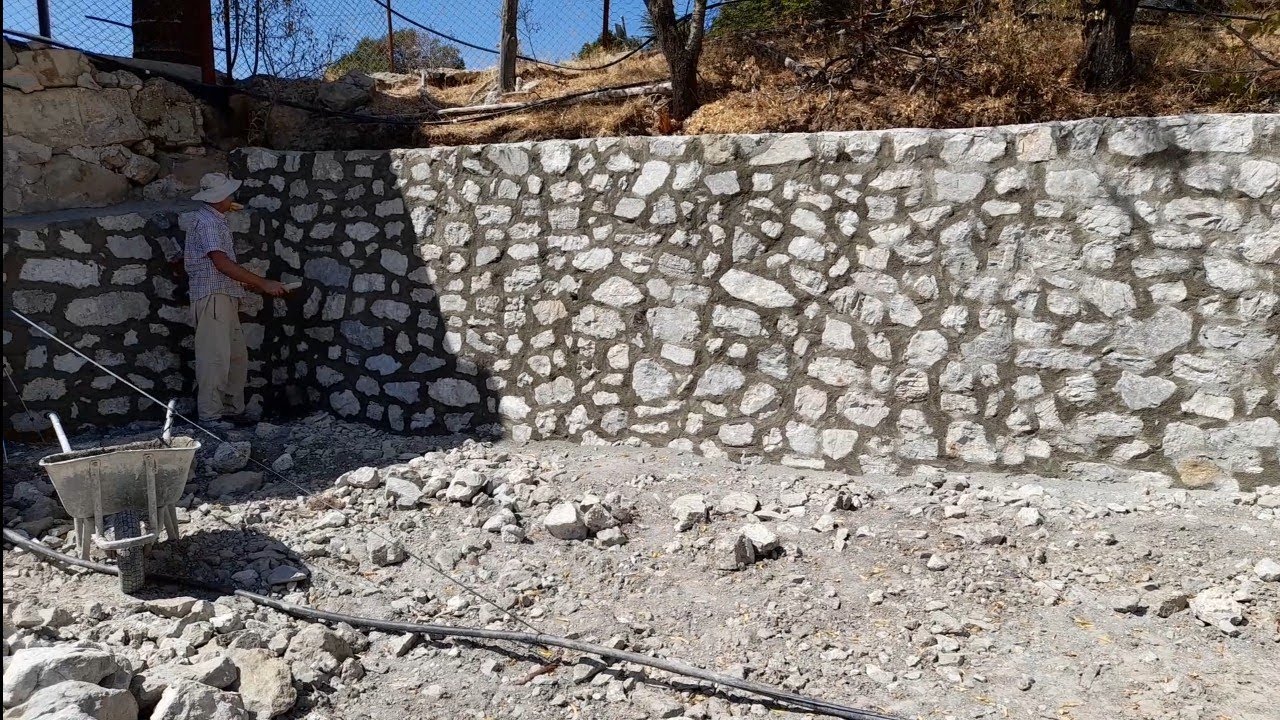 Taş duvar derz yapımı./Stone wall joint construction. YouTube Taş duvar derz yapımı./Stone wall joint construction. YouTube