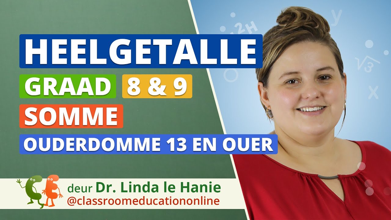 Heelgetalle - Graad 8 en 9 Somme