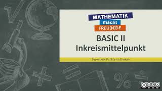 Besondere Punkte Im Dreieck Basic 2