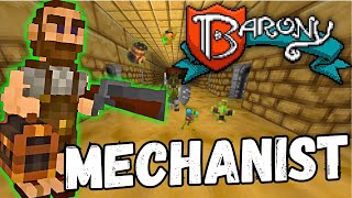 Barony Traps And Robots Explained - Mechanist Guide!