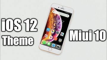 iOS 12 Miui 10 Theme | iOS 12 Theme Miui 10 | No 3rd Party Theme Offical iOS 12 Theme Miui 10