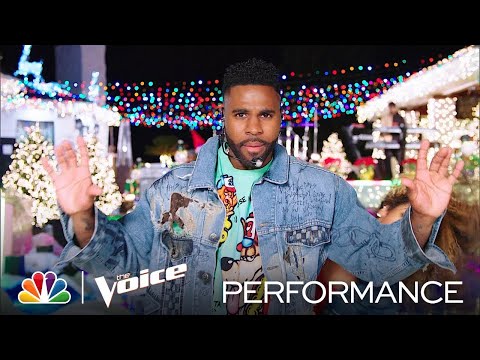 Jason Derulo Performs A Medley Of Take You Dancing And Savage Love - The Voice Live Finale 2020