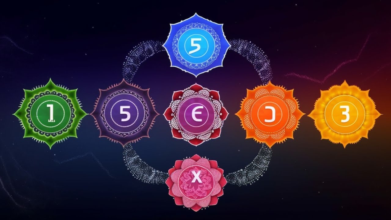 Full Night Chakra Healing | Unblock All 7 Chakras | Sleep Meditation ...