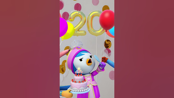 Selamat Ulang Tahun #Puteri Petty!🎉 Ulang tahun #Pororo yang ke-20🎂 #Shorts