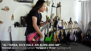 Herman Li jams to Joe Satriani's "Ali Farka, Dick Dale, an Alien and Me" (Stripped x Three)