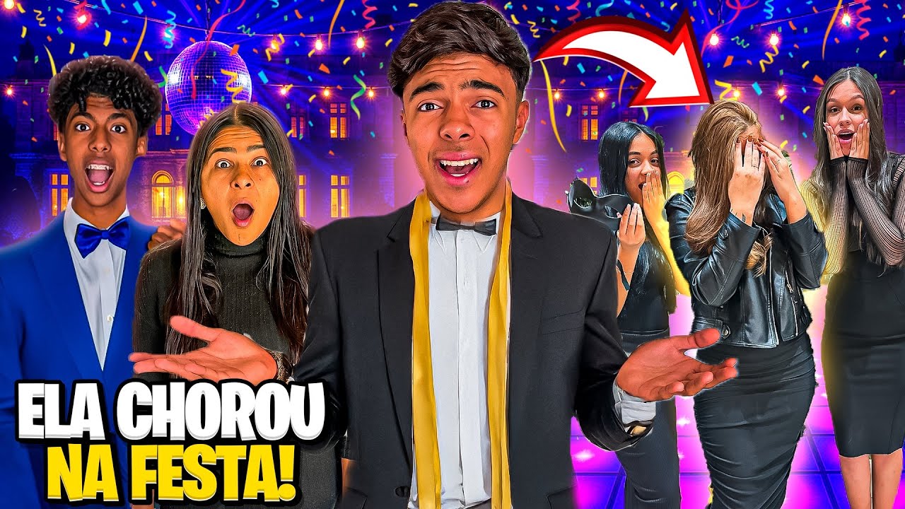 ERA PARA SER UMA VALSA NO BAILE MAS LARISSA CHOROU…😢