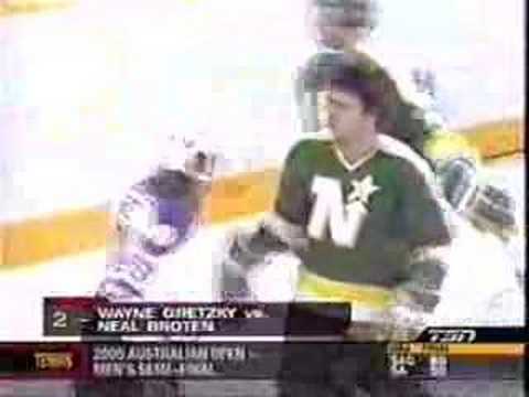 Gretzky fights Broten