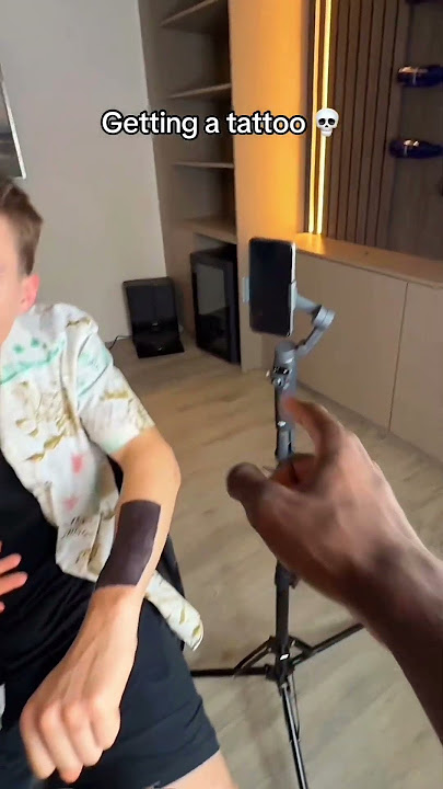 Getting a Tattoo 😂