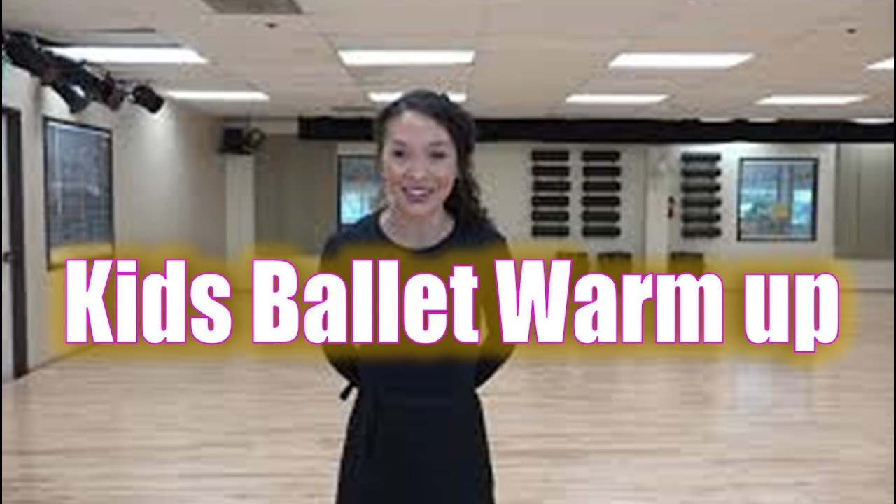 Kids Kinder Ballet Dance Warm up W/Bernadette - YouTube