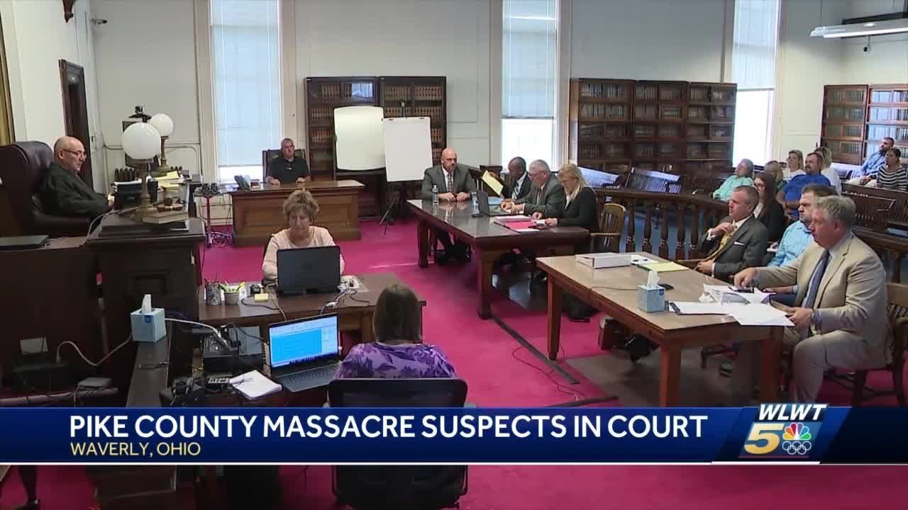 Pike County massacre suspects appear in court - YouTube