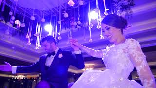 Incredible WEDDING ENTRY to Arabic Drums!