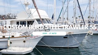 1989 Custom Burd Steel Trawler 55 Ayachts - Byv2303007 - Sold