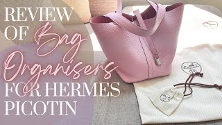 REVIEW OF BAG ORGANISERS FOR HERMÈS PICOTIN 